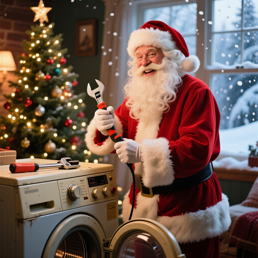 Новогодняя Акция «Стиралка тоже хочет праздник» Специальные цены на обслуживание и ремонт СМА